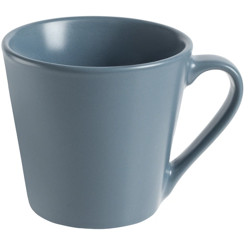 Кружка Modern Bell, матовая, серо-синяя Кружка Modern Bell, матовая, серо-синяя