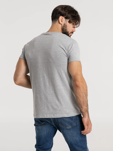 Футболка унисекс Firm Wear, серый меланж Футболка унисекс Firm Wear, серый меланж