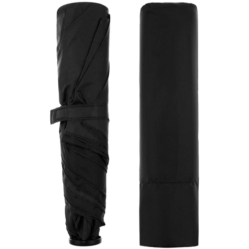 Зонт складной Zero 99, черный Зонт складной Zero 99, черный