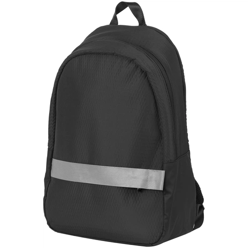 Рюкзак tagBag со светоотражающим элементом, черный Рюкзак tagBag со светоотражающим элементом, черный