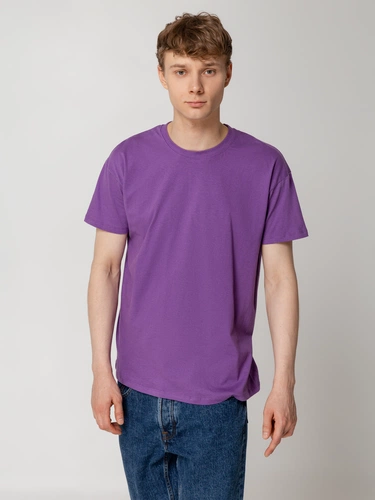 Футболка унисекс Regent 150, фиолетовая Футболка унисекс Regent 150, фиолетовая