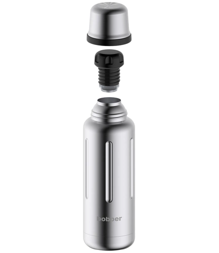 Термос Flask 470, вакуумный, стальной матовый Термос Flask 470, вакуумный, стальной матовый