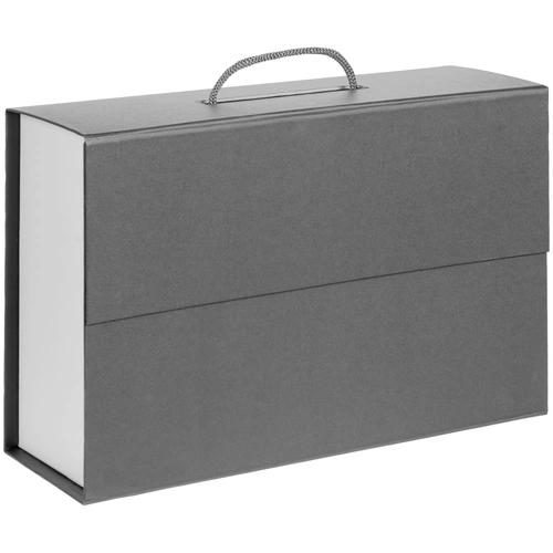 Коробка Case Duo, белая с серым Коробка Case Duo, белая с серым