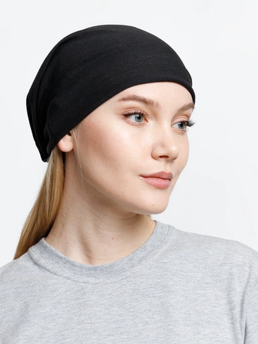 Многофункциональная бандана Dekko, черная Многофункциональная бандана Dekko, черная