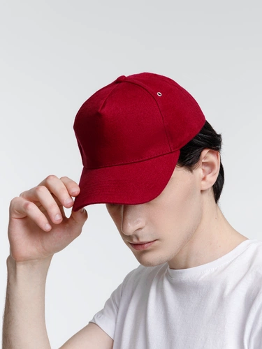 Бейсболка Standard, бордовая Бейсболка Standard, бордовая