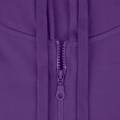 Толстовка на молнии с капюшоном Siverga 2.0, фиолетовая Толстовка на молнии с капюшоном Siverga 2.0, фиолетовая