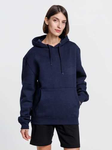 Худи унисекс Phoenix, темно-синее Худи унисекс Phoenix, темно-синее