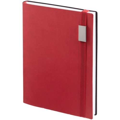 Ежедневник Vivian Metal, недатированный, красный Ежедневник Vivian Metal, недатированный, красный
