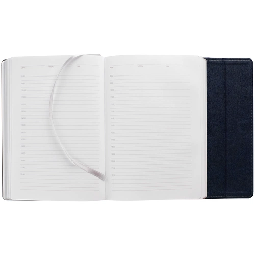 Ежедневник Flap на заказ, недатированный, синий Ежедневник Flap на заказ, недатированный, синий