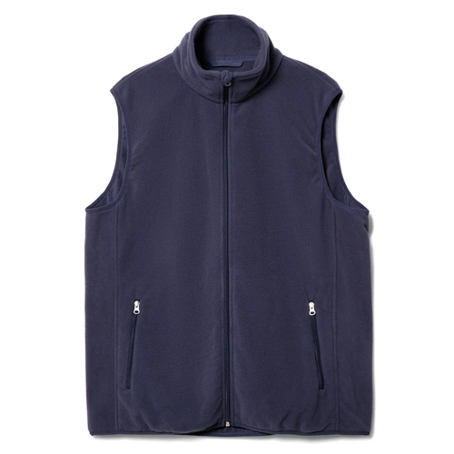 Жилет флисовый унисекс Nesse, темно-синий Жилет флисовый унисекс Nesse, темно-синий