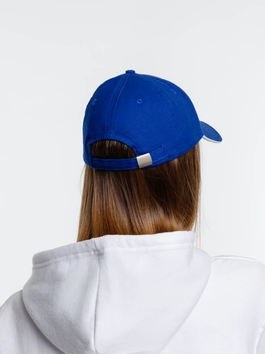 Бейсболка Spiker, ярко-синяя с белым Бейсболка Spiker, ярко-синяя с белым