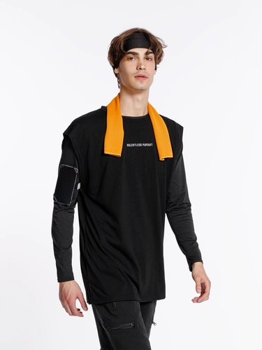 Охлаждающее полотенце Narvik в силиконовом чехле, оранжевое Охлаждающее полотенце Narvik в силиконовом чехле, оранжевое