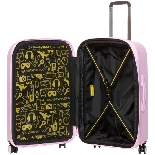 Чемодан Logoduck M, розовый Чемодан Logoduck M, розовый