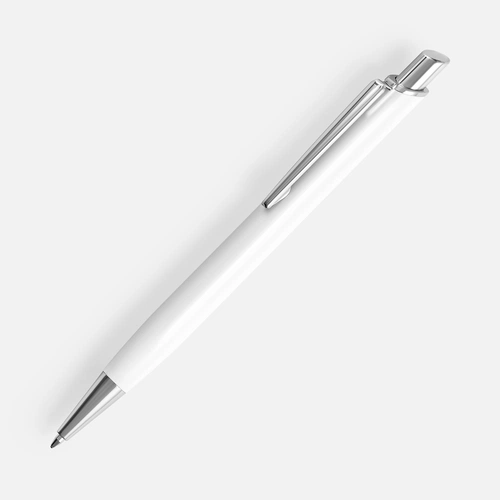 Ручка шариковая Konvent, матовая, белая Ручка шариковая Konvent, матовая, белая