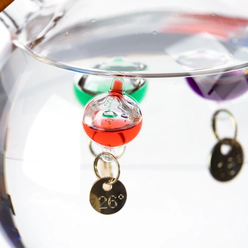 Термометр-шар «Галилео» в деревянном корпусе Термометр-шар «Галилео» в деревянном корпусе