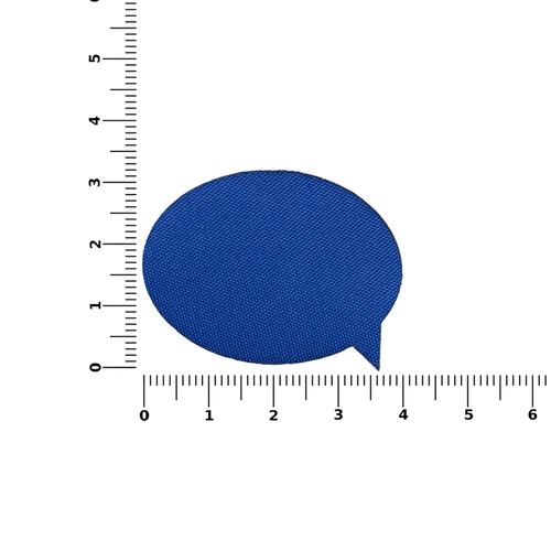 Наклейка тканевая Lunga Bubble, M, синяя Наклейка тканевая Lunga Bubble, M, синяя