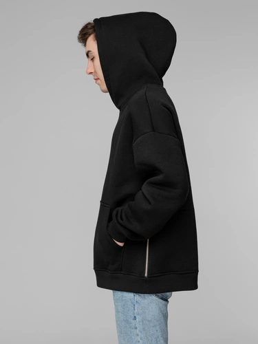 Худи Oversize Pockets, черное Худи Oversize Pockets, черное