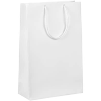 Пакет бумажный с ламинацией Lami L, белый