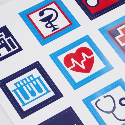 Стикерпак бумажный Industry, медицина Стикерпак бумажный Industry, медицина