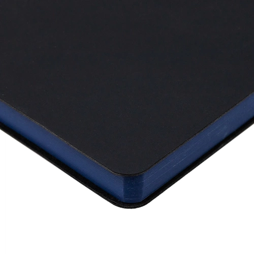 Ежедневник Bookmark, недатированный, черный с синим Ежедневник Bookmark, недатированный, черный с синим