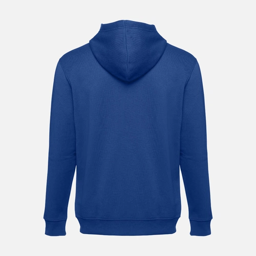 Толстовка мужская на молнии с капюшоном Amsterdam, ярко-синяя Толстовка мужская на молнии с капюшоном Amsterdam, ярко-синяя