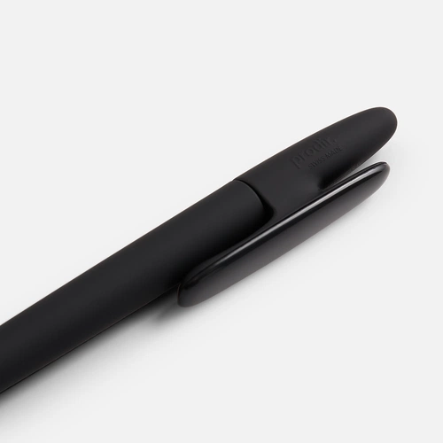 Ручка шариковая Prodir DS5 TRR-P Soft Touch, черная Ручка шариковая Prodir DS5 TRR-P Soft Touch, черная