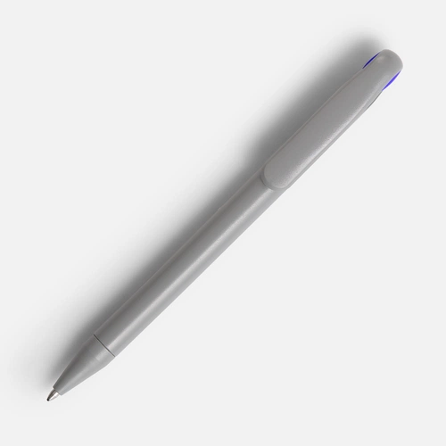 Ручка шариковая Prodir DS1 TMM Dot, серая с синим Ручка шариковая Prodir DS1 TMM Dot, серая с синим