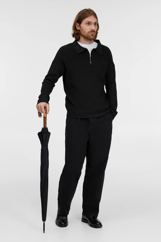 Зонт-трость Big Boss, темно-синий Зонт-трость Big Boss, темно-синий