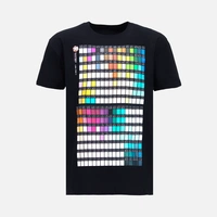 Футболка T-bolka 160 с DTG-печатью Kornit Color Сhart 3, темно-синяя, размер L