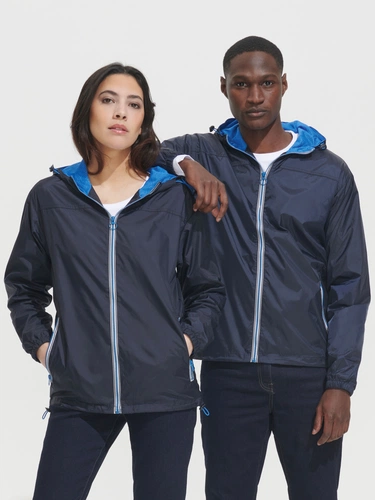 Ветровка Skate, камуфляж с синим Ветровка Skate, камуфляж с синим