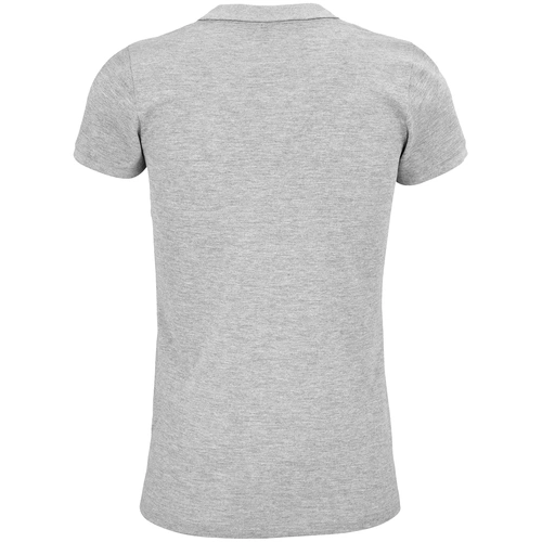 Рубашка поло женская Planet Women, серый меланж Рубашка поло женская Planet Women, серый меланж