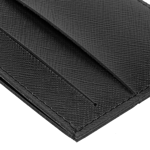 Чехол для карточек Linen, черный Чехол для карточек Linen, черный