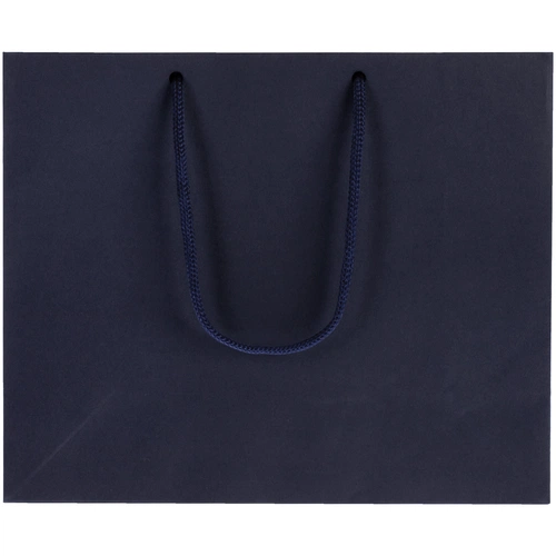 Пакет бумажный Porta S, горизонтальный, темно-синий Пакет бумажный Porta S, горизонтальный, темно-синий