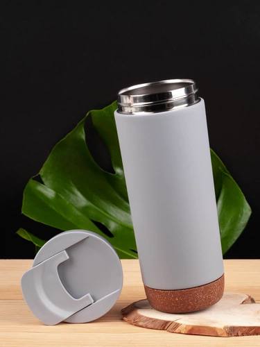 Термостакан Steady, серый Термостакан Steady, серый