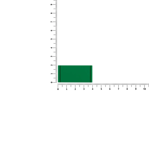 Лейбл из ПВХ Dzeta, XS, зеленый Лейбл из ПВХ Dzeta, XS, зеленый