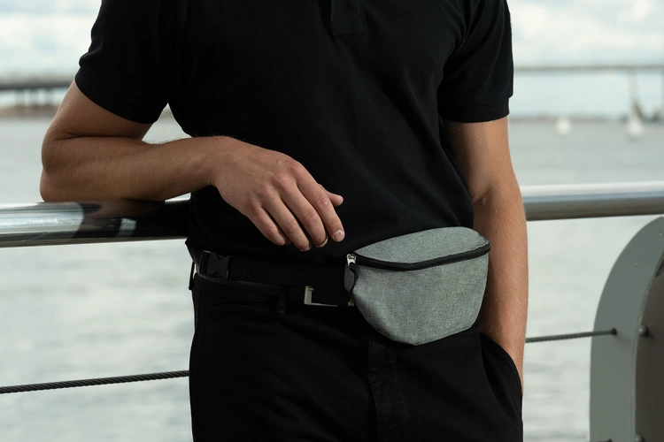 Поясная сумка Handy Dandy, серая Поясная сумка Handy Dandy, серая
