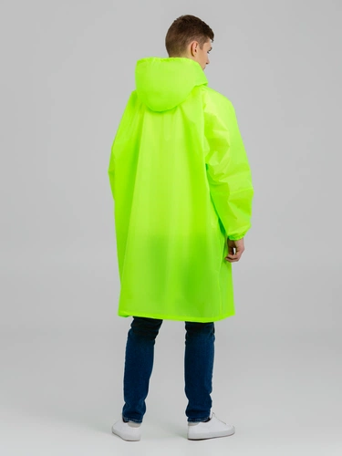 Дождевик-анорак Alatau, желтый неон, единый размер Дождевик-анорак Alatau, желтый неон, единый размер