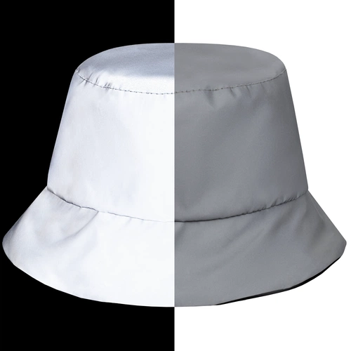 Панама Manifest из светоотражающей ткани, серая Панама Manifest из светоотражающей ткани, серая