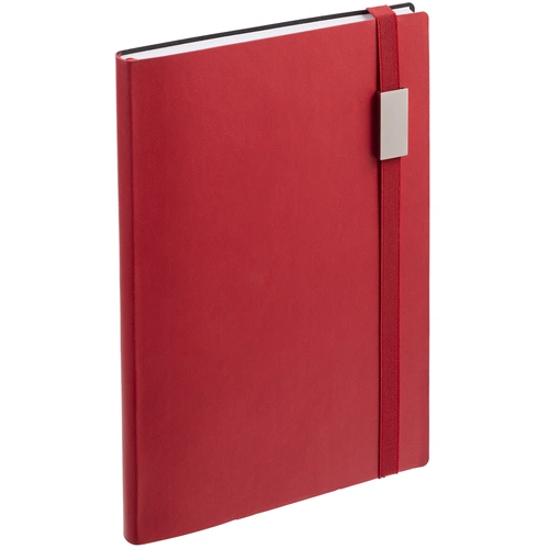 Ежедневник Vivian Metal, недатированный, красный Ежедневник Vivian Metal, недатированный, красный