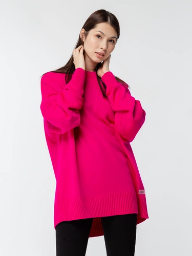 Джемпер оверсайз унисекс Stated в сумке, розовый Джемпер оверсайз унисекс Stated в сумке, розовый