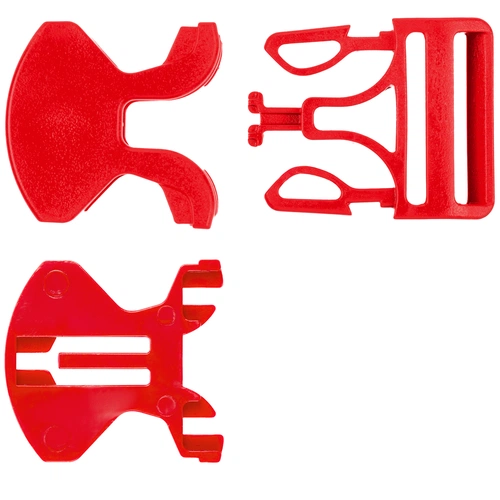Застежка-пряжка односторонняя Triden, красный Застежка-пряжка односторонняя Triden, красный