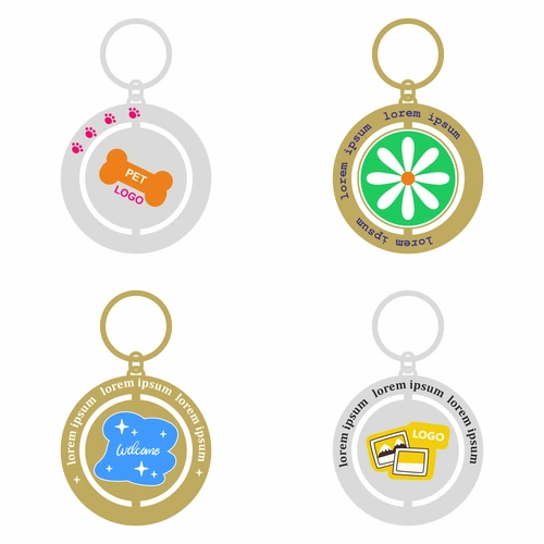 Брелок с поворотным элементом Spin на заказ, доставка ж/д Брелок с поворотным элементом Spin на заказ, доставка ж/д