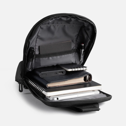 Рюкзак на одно плечо Solnex, черный Рюкзак на одно плечо Solnex, черный