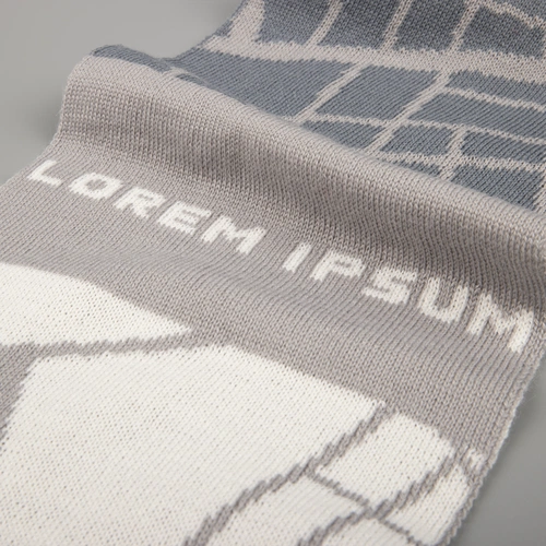 Шарф на заказ Tricksy Light, S, полушерсть Шарф на заказ Tricksy Light, S, полушерсть