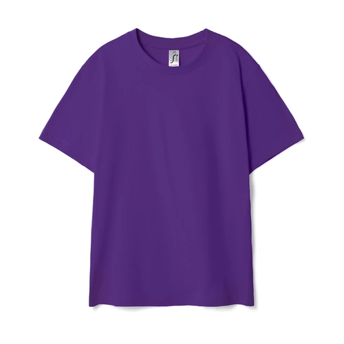 Футболка детская Regent Kids 150, темно-фиолетовая Футболка детская Regent Kids 150, темно-фиолетовая