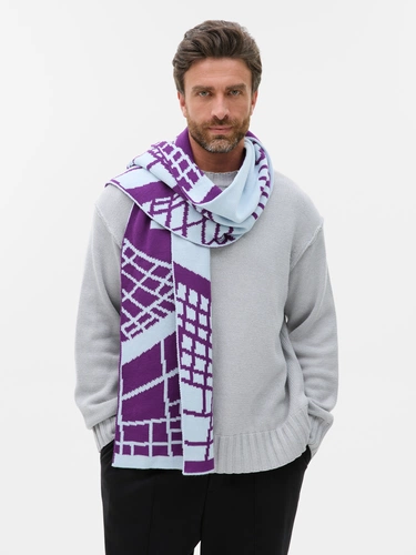 Шарф Joyful Grand Max на заказ, XL, акрил Шарф Joyful Grand Max на заказ, XL, акрил