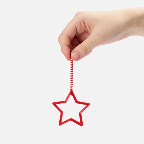 Подвеска Contour, 3D-печать на заказ, звезда Подвеска Contour, 3D-печать на заказ, звезда