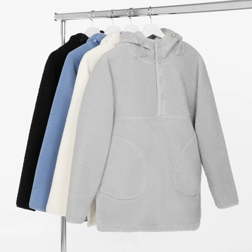 Анорак унисекс Oblako, светло-серый Анорак унисекс Oblako, светло-серый