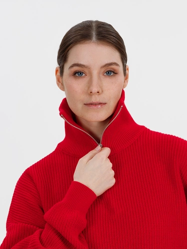 Джемпер Siluetti Birne, красный Джемпер Siluetti Birne, красный