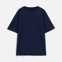 Футболка унисекс Durington, темно-синяя